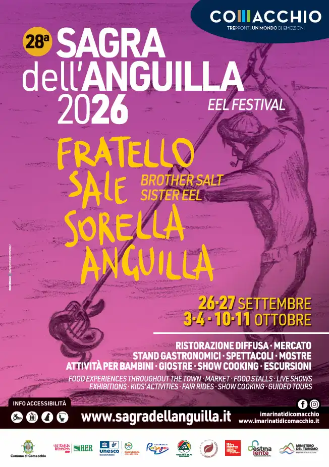 Sagra dell’Anguilla 2026 a Comacchio