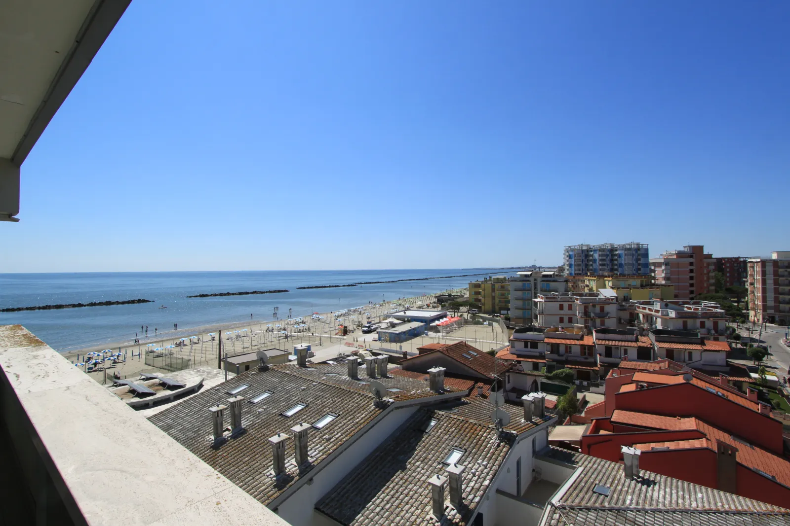Trilocale con splendida vista mare in affitto